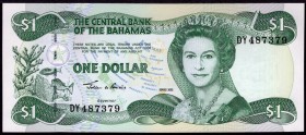 Bahamas 1 Dollar 2002 
P# 70; UNC