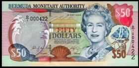 Bermuda 50 Dollars 2000 RARE!
P# 54; UNC; RARE!
