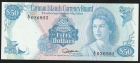 Cayman Islands 50 Dollars 1987
#026955; P# 10; UNC