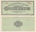 Mexico 1 Peso 1915
#10201; Compania Minera "Las Dos Estrellas"; Tlalpujahua, Michoacan