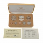 Cook Islands Proof Set 1976 
With Silver; Proof; With Original Box & Certificate