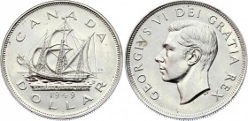 Canada 1 Dollar 1949 
KM# 47; Silver; Accession of Newfoundland to Canada