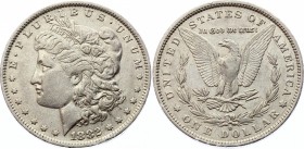 United States Morgan Dollar 1882 O
KM# 110; Silver