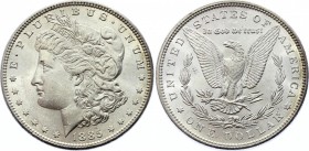 United States Morgan Dollar 1885 
KM# 110; Silver; Mint luster; AUNC