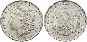 United States Morgan Dollar 1886 
KM# 110; Silver