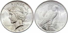 United States Peace Dollar 1923 
KM# 150; Silver; XF-AUNC