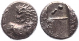 Ancient World Chersonesos Thrace Hemidrachm 386-338 BC 
Silver 2,3g.