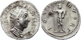 Ancient World Rome AR Antoninianus 238 - 244 A.D Collectors Copy!
Silver 4.59g 22mm; Gordianus III