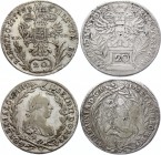 Austria Lot of 2 Coins 1768 - 1777
20 Kreuzer 1768 - 1777 B SKPD; Silver