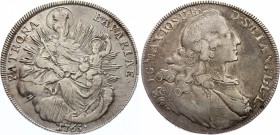 German States Bavaria 1 Konventionsthaler 1765 
KM# 519.1; Silver