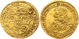 German States Mainz 1 Ducat 1651 
KM# 105; Gold (.986) 3.33g; Johann Philipp von Schönborn