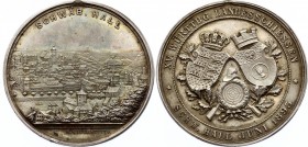 Germany - Empire Schwäbisch Hall Medal 1895 Shooting Fest RRR
Silver 17.75g 35mm; Prooflike; Unmounted