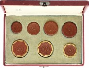 Germany Sachsen Porcelain Set 1921
Not common set of porcelain coins of Saxony made in Meissen during Weimar Republic period. Especially Rare in orig...