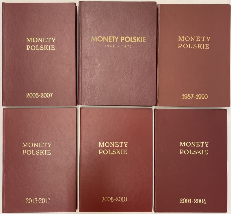 Poland Collection of 6 Albums with Coins 1949 - 2017
Almost Full Collection