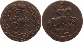 Russia 2 Kopeks 1764 ММ
Bit# 532; 1,5 Rouble Petrov; Copper 21.01g.; Great condition; great details; Very nice coin. Отличное состояние; хорошая цент...