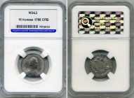 Russia 15 Kopeks 1785 СПБ NNR MS62
Bit# 444; Silver, UNC. Rare in this grade.