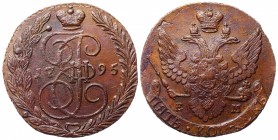 Russia 5 Kopeks 1795 EM
Bit# 649; Copper 44.44g