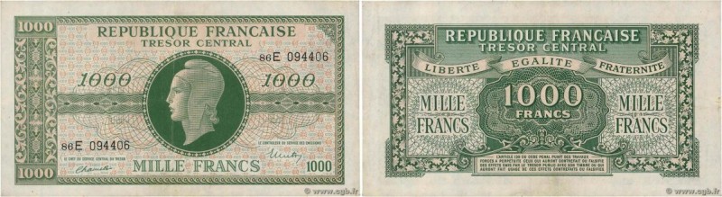 Country : FRANCE 
Face Value : 1000 Francs MARIANNE chiffres maigres 
Date : 1...