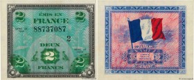Country : FRANCE 
Face Value : 2 Francs DRAPEAU 
Date : 1944 
Period/Province/Bank : Trésor 
Catalogue reference : VF.16.02 
Additional reference...