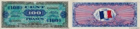 Country : FRANCE 
Face Value : 100 Francs DRAPEAU 
Date : 1944 
Period/Province/Bank : Trésor 
Catalogue reference : VF.20.01 
Additional referen...