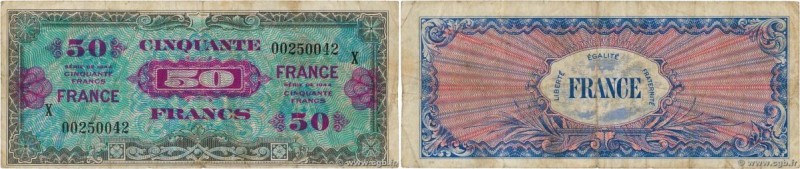 Country : FRANCE 
Face Value : 50 Francs FRANCE 
Date : 1945 
Period/Province...