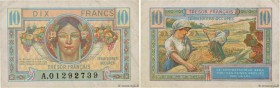 Country : FRANCE 
Face Value : 10 Francs TRÉSOR FRANÇAIS 
Date : 1947 
Period/Province/Bank : Trésor 
Catalogue reference : VF.30.01 
Additional ...