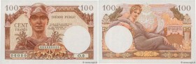 Country : FRANCE 
Face Value : 100 Francs TRÉSOR PUBLIC Épreuve 
Date : 1955 
Period/Province/Bank : Trésor 
Catalogue reference : VF.34.00Ed 
Ad...