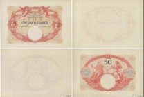 Country : FRANCE 
Face Value : 50 Francs MINES DOMANIALES DE LA SARRE Épreuve 
Date : 1920 
Period/Province/Bank : Trésor 
Catalogue reference : V...