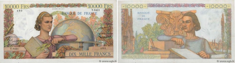 Country : FRANCE 
Face Value : 10000 Francs GÉNIE FRANÇAIS 
Date : 07 janvier ...