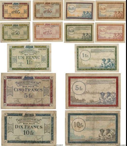 Country : FRANCE regionalism and miscellaneous 
Face Value : 0,05 au 10 Francs ...