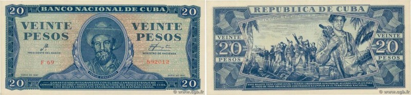 Country : CUBA 
Face Value : 20 Pesos 
Date : 1961 
Period/Province/Bank : Ba...