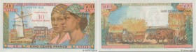 Country : SAINT PIERRE AND MIQUELON 
Face Value : 10 NF sur 500 Francs Pointe à Pitre 
Date : (1964) 
Period/Province/Bank : Caisse Centrale de la ...