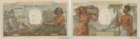 Country : TAHITI 
Face Value : 1000 Francs 
Date : (1953) 
Period/Province/Bank : Banque de l'Indochine 
Catalogue reference : P.15b 
Additional ...