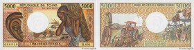 Country : CHAD 
Face Value : 5000 Francs 
Date : (1991) 
Period/Province/Bank : Banque des États de l'Afrique Centrale 
Catalogue reference : P.11...