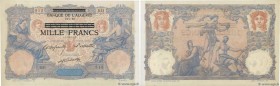 Country : TUNISIA 
Face Value : 1000 Francs sur 100 Francs 
Date : 12 juillet 1892 (1942) 
Period/Province/Bank : Banque de l'Algérie 
Catalogue r...