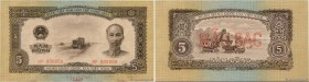 Country : VIETNAM 
Face Value : 5 Dong Spécimen 
Date : 1958 
Period/Province/Bank : National Bank of Vietnam 
Catalogue reference : P.73s 
Alpha...