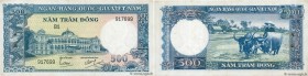 Country : SOUTH VIETNAM 
Face Value : 500 Dong 
Date : (1962) 
Period/Province/Bank : National Bank of Viet Nam 
Catalogue reference : P.6Aa 
Alp...