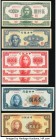 China Central Bank of China 5000 Yüan 1947 Pick 312; Pick 313 (2); 10,000 Yuan 1947 Pick 317 (3); Pick 318; Pick 321 Very Fine or Better. 

HID0980124...