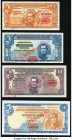 Uruguay Banco de la Republica Oriental 1; 5; 10; 50; 100; 500; 1,000 Pesos 1939 Pick 35s; 36s; 37s; 38s; 39s; 40s; 41s Specimens Crisp Uncirculated. 
...