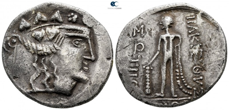 Eastern Europe. Imitation of Thasos 125-100 BC. Mint in the region of the lower ...