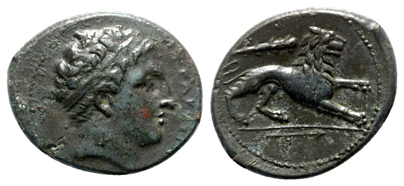 Sicily. Syracuse. Agathokles 317-289 BC. Struck circa 308-289 BC
Litra Æ

25m...
