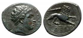 Sicily. Syracuse. Agathokles 317-289 BC. Struck circa 308-289 BC. Litra Æ