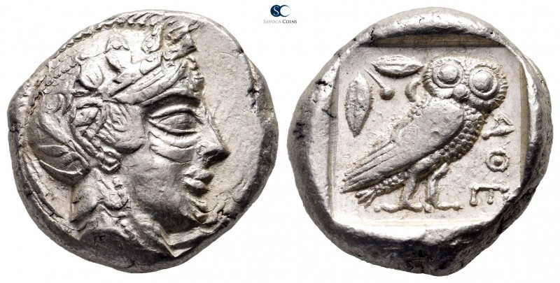 Attica. Athens 459-449 BC. Struck during the period of Cimon's exile and until h...
