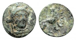 Mysia. Eleutherion circa 400-300 BC. Bronze Æ