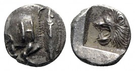 Mysia. Kyzikos circa 450-400 BC. Trihemiobol AR