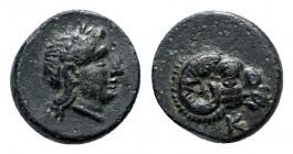 Troas. Kebren circa 387-310 BC. Chalkous Æ