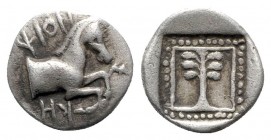 Troas. Skepsis  circa 460-400 BC. Hemidrachm AR