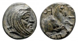 Ionia. Achaemenid Period circa 344 BC. Spithridates, Satrap of Sparda. Bronze Æ