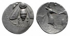 Ionia. Ephesos  circa 390-325 BC. Diobol AR
