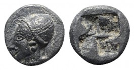 Ionia. Phokaia  circa 521-478 BC. Diobol AR